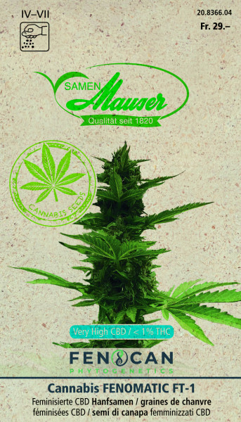 Cannabis Fenomatic FT-1 - Graines de fleurs / Plantes annuelles