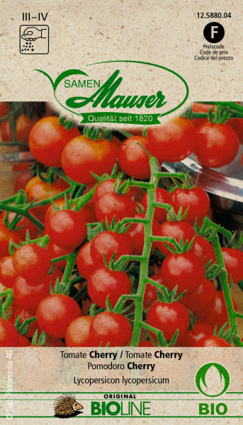 Knospe Bio Tomate Cherry