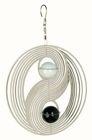 Spinners à vent COSMO Yin Yang avec deux boules
