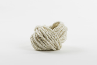 GardenWool® Fil de laine blanc nature