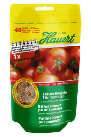 Billes Hauert pour tomates et légumes sur balcons