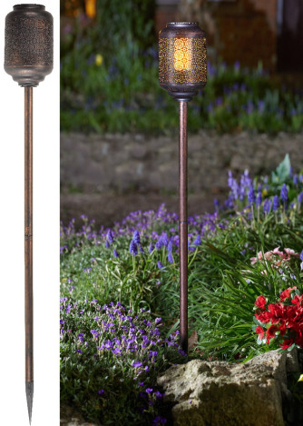 Lampes solaires „Tunis Flaming Torch“