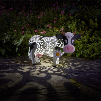Daisy Cow lumineuse silhouette