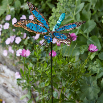 Stakes Dragonfly Delight Blue