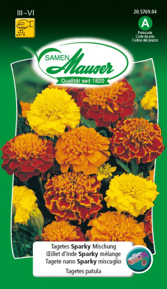 Tagetes Sparky Mischung